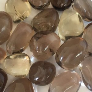 smokey quartz tumblestones
