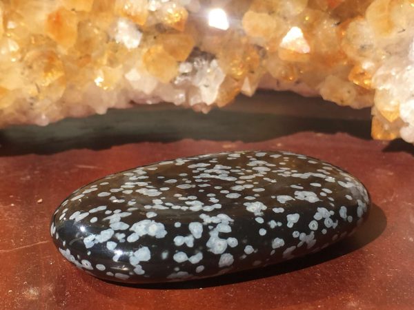 Snowflake obsidian soapstone - Image 2