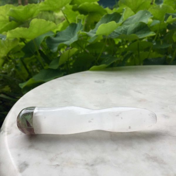 Fluorite and selenite massage wand - Image 4