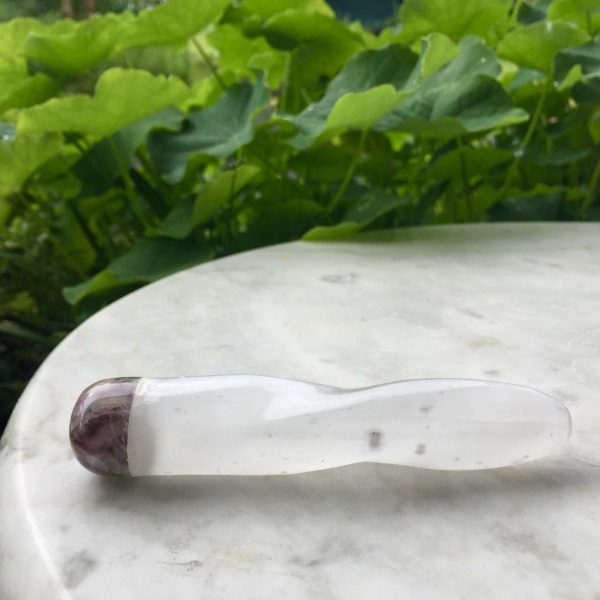Fluorite and selenite massage wand - Image 5