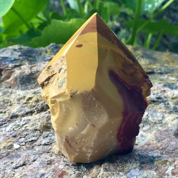 Mookaite - part polished