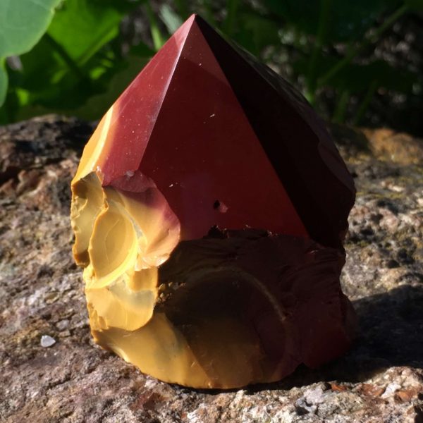 Mookaite - part polished