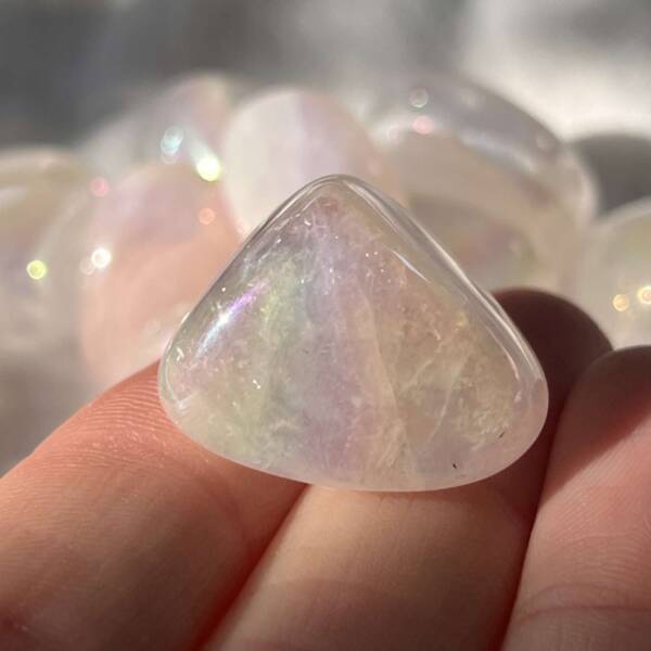 Angel aura rose quartz - Image 2