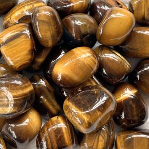 golden tiger eye tumblestones