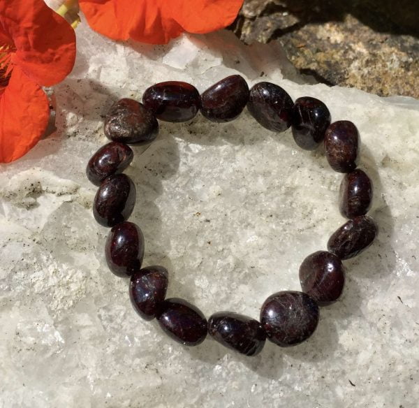 Garnet bracelet