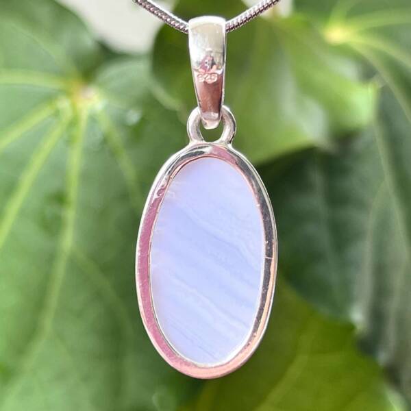 Blue lace agate pendant - Image 2