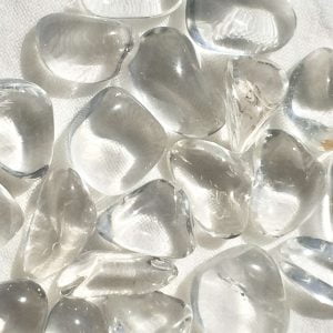clear quartz tumblestones