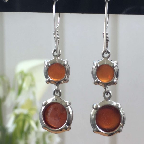 Garnet earrings - Image 2