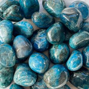 blue apatite tumblestones