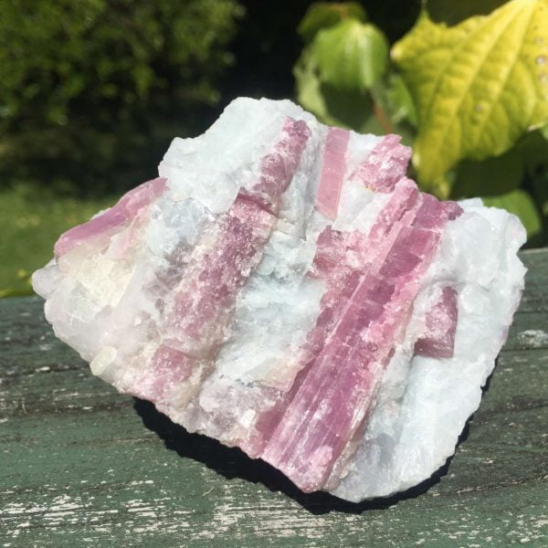 Pink tourmaline in quartz - Image 4
