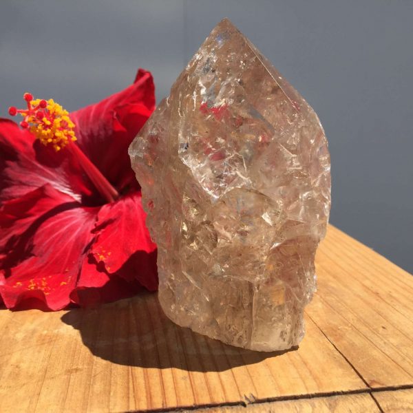 Smokey quartz - part polished - Image 5