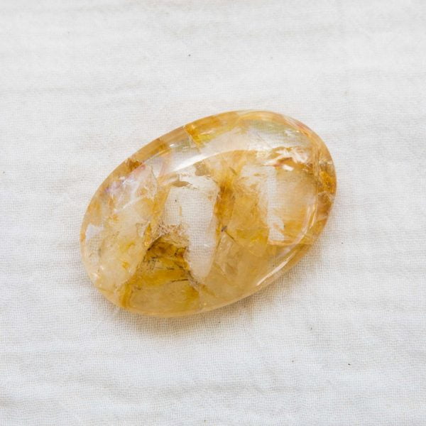 Golden quartz soapstone