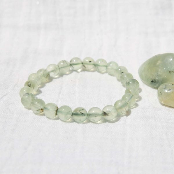 prehnite bracelet