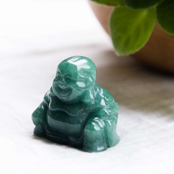 Aventurine buddha