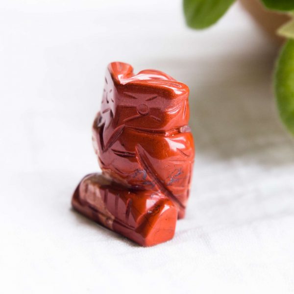 Red jasper owl - Image 2