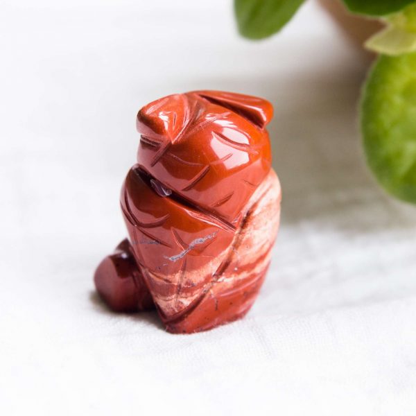 Red jasper owl - Image 3
