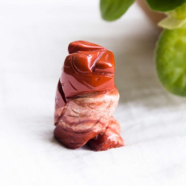 Red jasper owl - Image 4