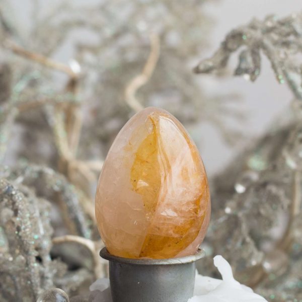 Golden quartz egg - Image 2