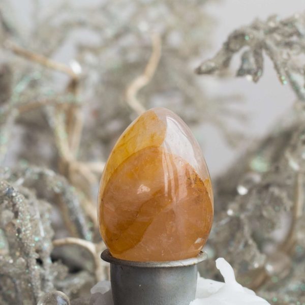 Golden quartz egg - Image 3