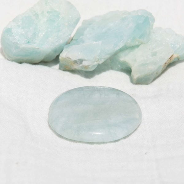Aquamarine palmstone - Image 2