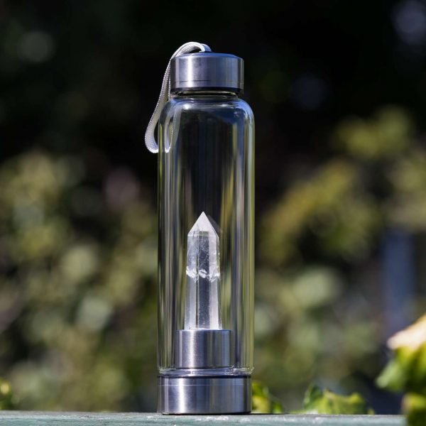 Quartz water bottle
