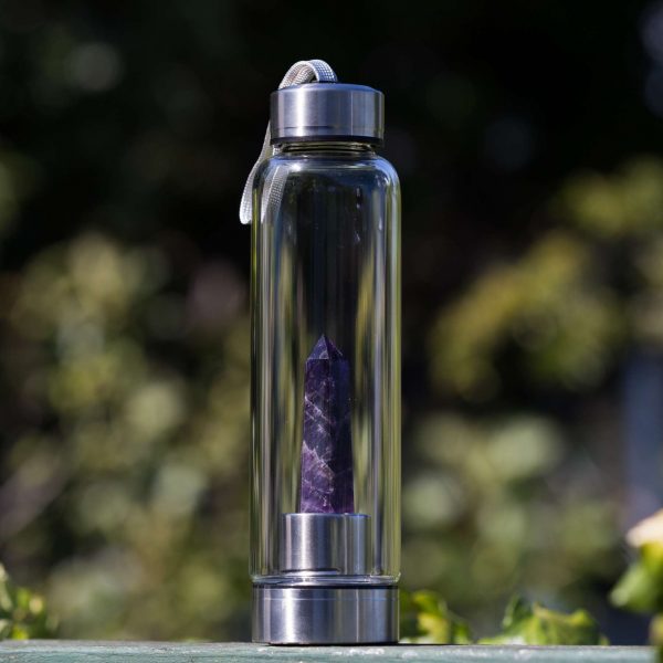 Amethyst water bottle - Image 2