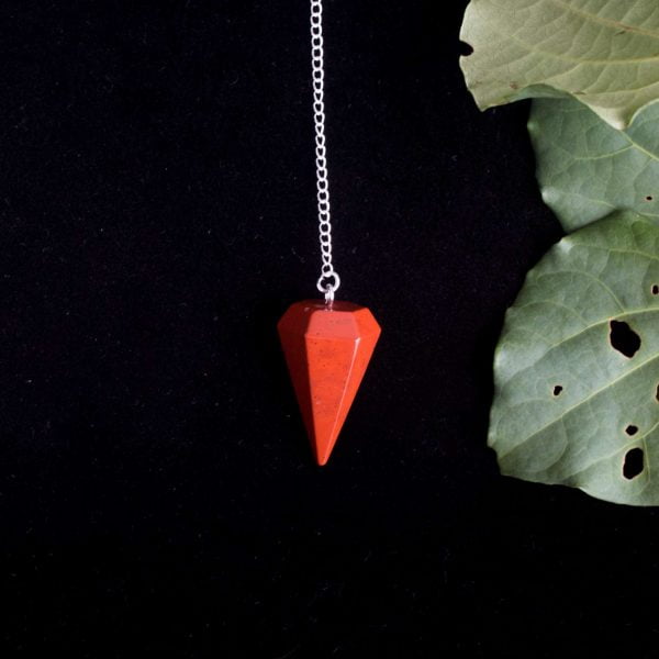 Red jasper pendulum - Image 2