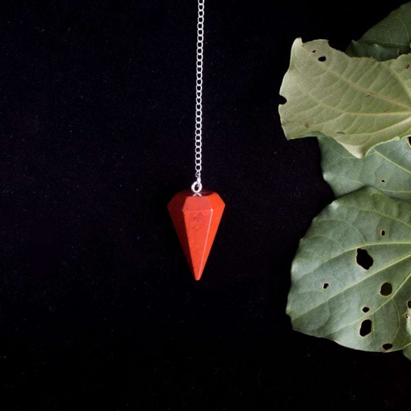 Red jasper pendulum - Image 3
