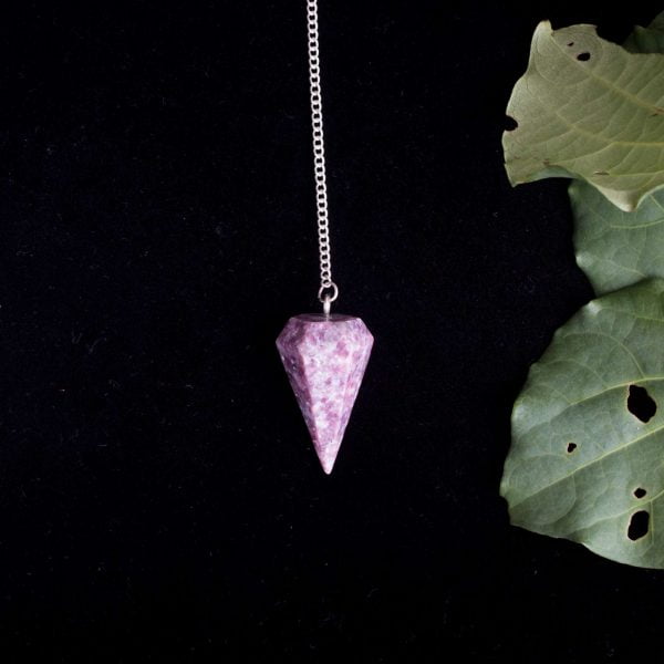 Lepidolite pendulum - Image 3