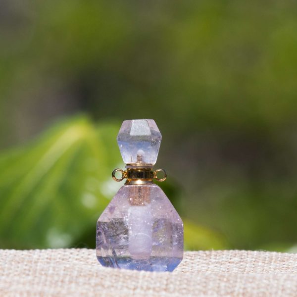 Amethyst perfume bottle