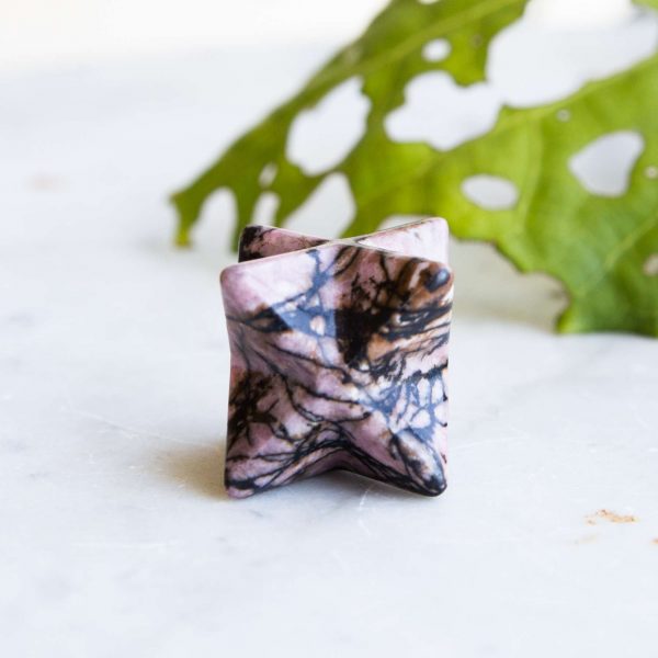 Rhodonite merkaba - Image 4