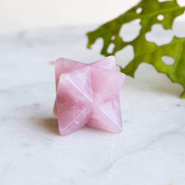 Rose quartz merkaba - Image 2