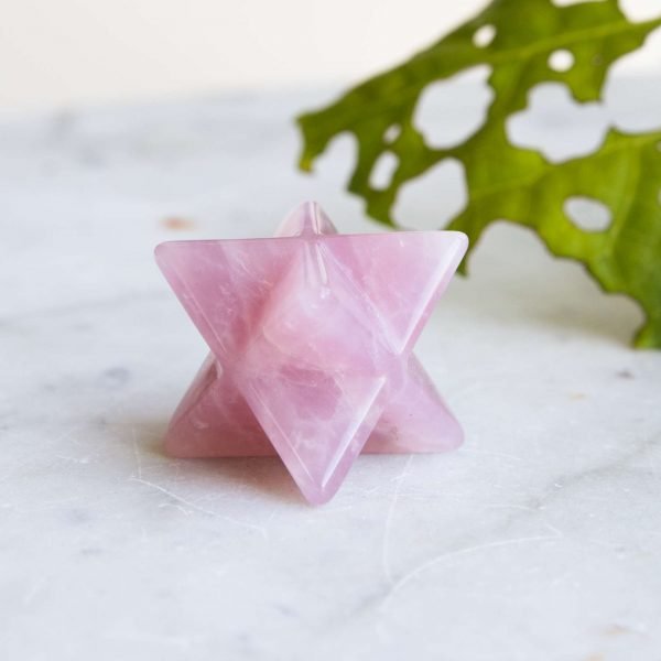 Rose quartz merkaba - Image 3