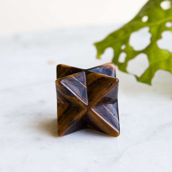 Golden tiger eye merkaba - Image 4