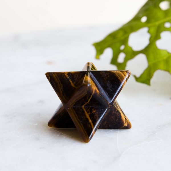 Golden tiger eye merkaba - Image 3