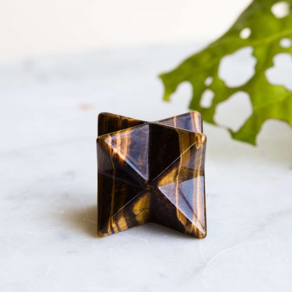 Golden tiger eye merkaba - Image 2