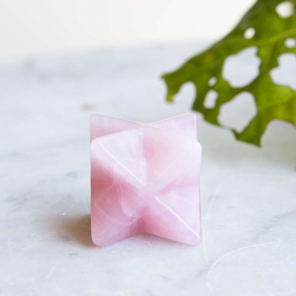 Rose quartz merkaba - Image 4