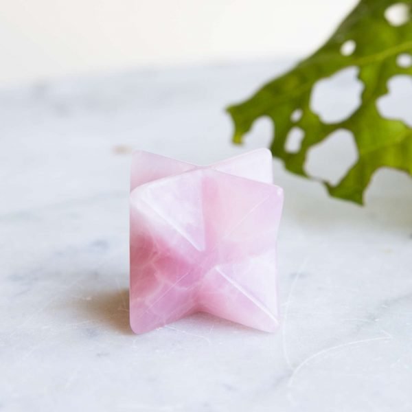 Rose quartz merkaba - Image 2