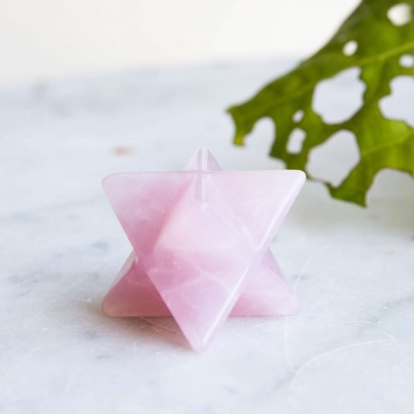 Rose quartz merkaba - Image 3