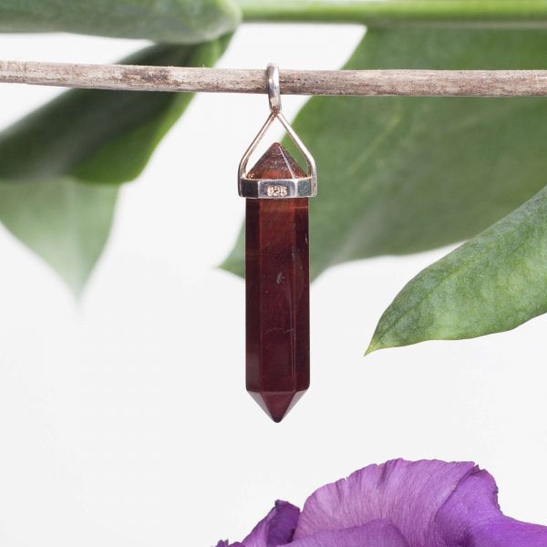 Red tiger eye pendant - Image 2