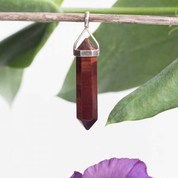 Red tiger eye pendant