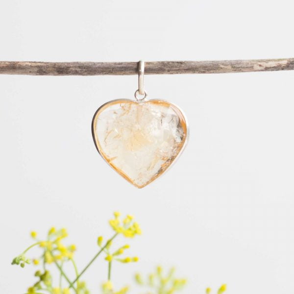 Golden quartz pendant - Image 2