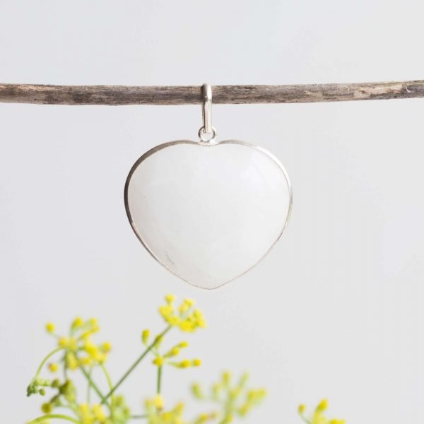 Snow quartz pendant - Image 2