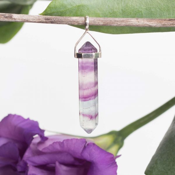 Fluorite pendant