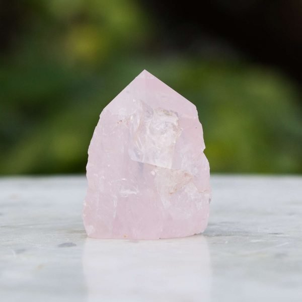 Rose quartz - part polished - Image 3