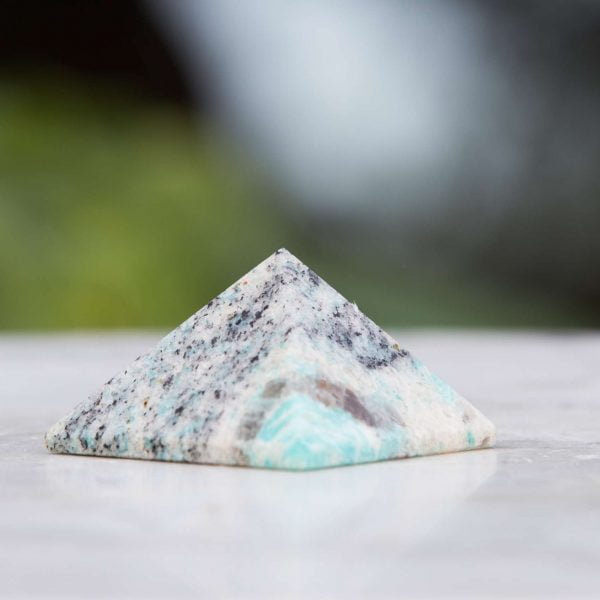 Amazonite pyramid