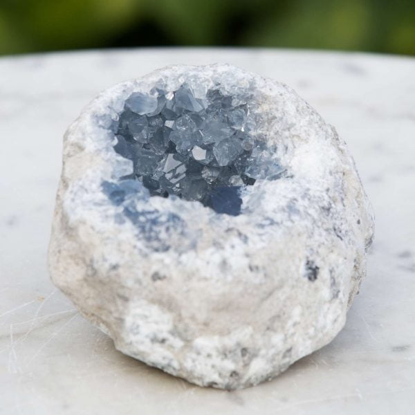 Celestine geode