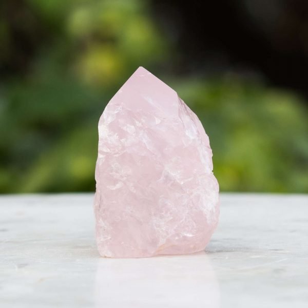 Rose quartz - part polished - Image 3