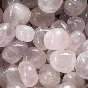 rose quartz tumblestone