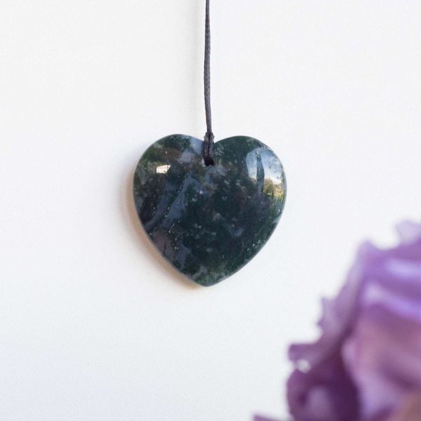 Moss agate pendant - Image 2